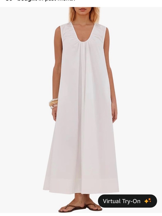 Dresses & Skirts - White 100% Cotton maxi dress